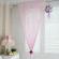 Розовые шторы, тюль и занавески в интерьере разных комнат
